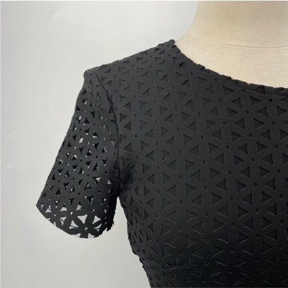 Bec and Bridge Black Lasercut Dress - Picture 4 of 4